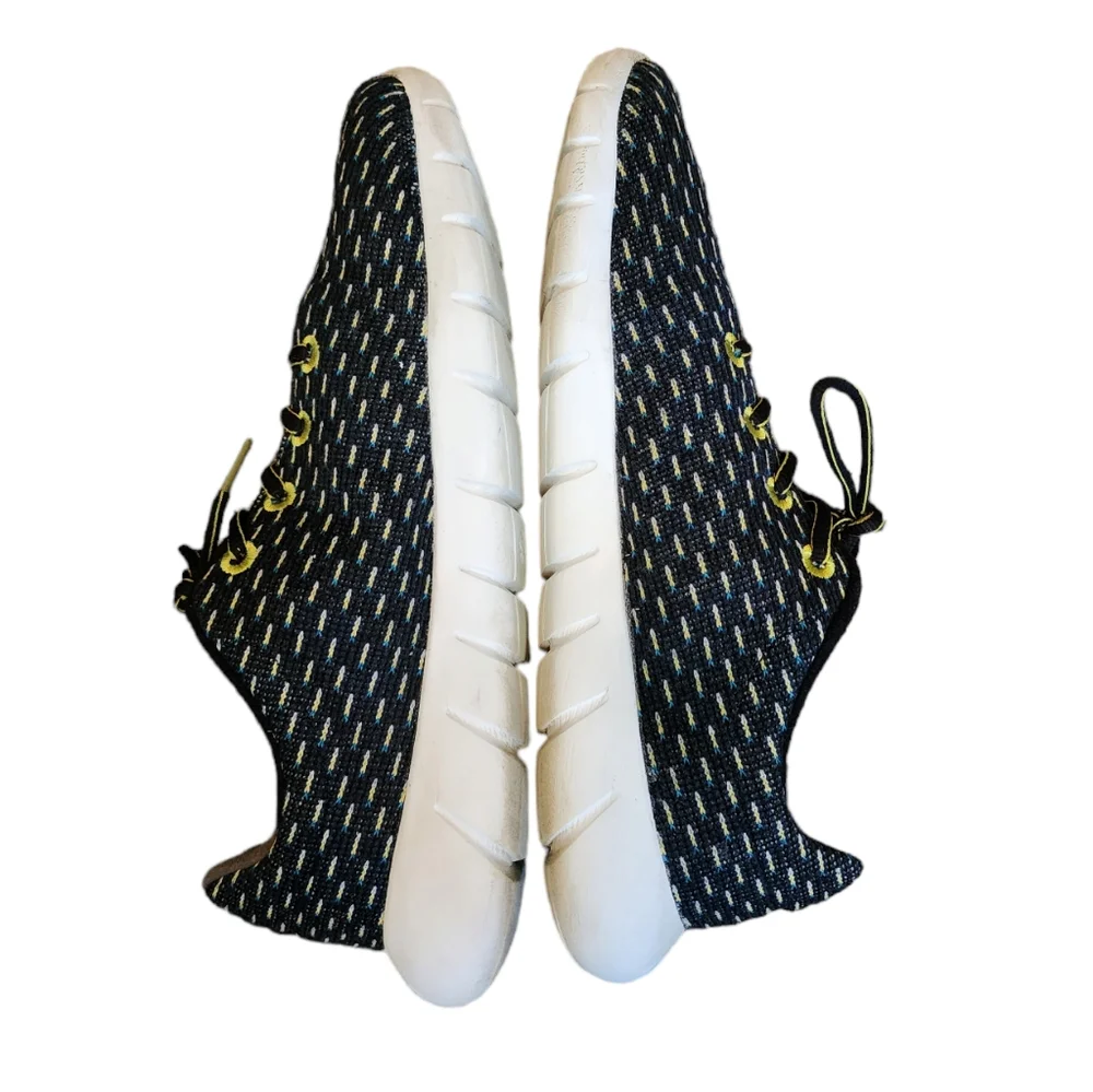 Geissman Merino Wool Runners Flexible Lightweight Sneakers EU 45 US 11 navy grey